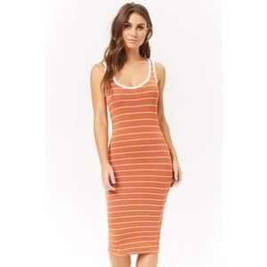 Striped Midi Tank Dress
